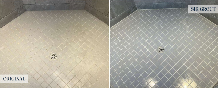 Shower Restored by Our Expert Tile and Grout Cleaners in Fuquay-Varina, NC
