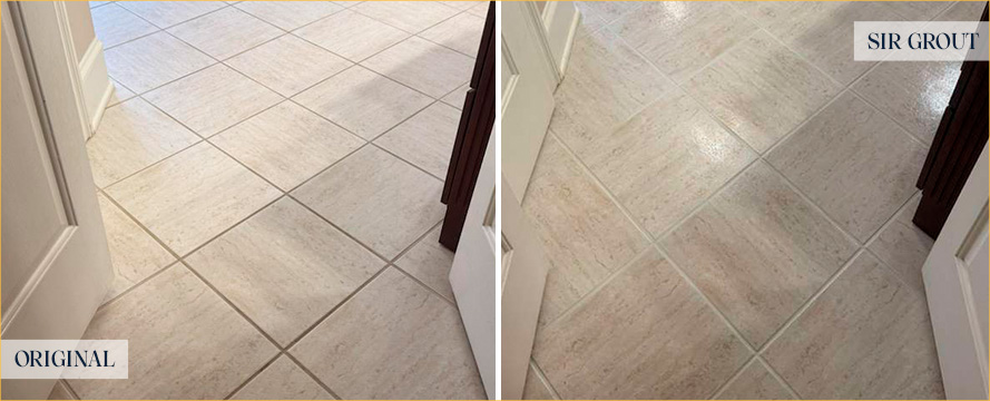 Floor Restored by Our Expert Tile and Grout Cleaners in Raleigh, NC