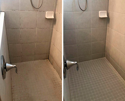 Shower Restored by Our Tile and Grout Cleaners in Wendell, NC