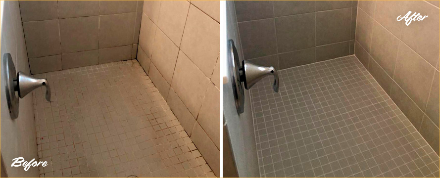 Shower Restored by Our Professional Tile and Grout Cleaners in Wendell, NC