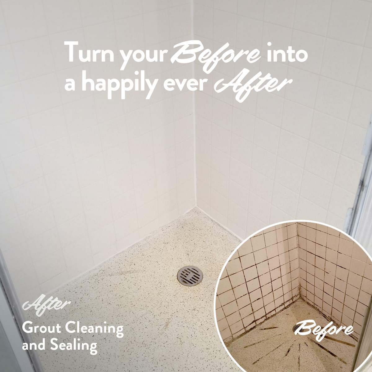 Grout Cleaning and Sealing