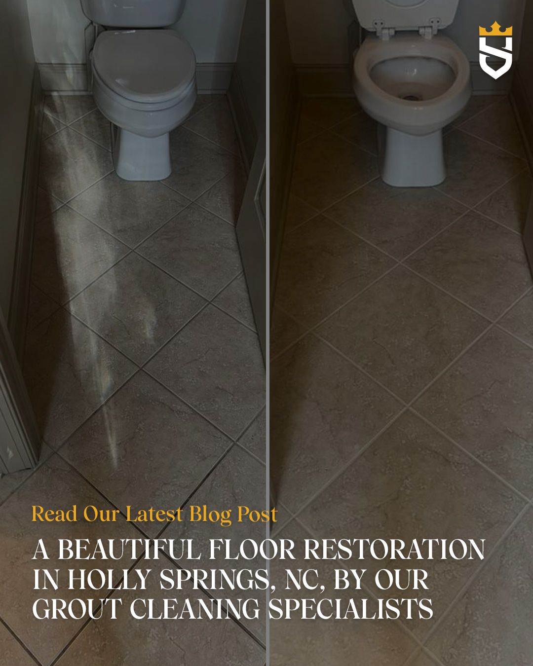 A Beautiful Floor Restoration in Holly Springs, NC, by Our Grout Cleaning Specialists